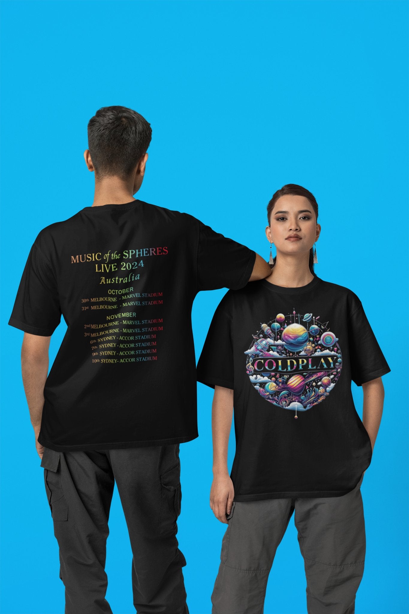 Coldplay t shirt online