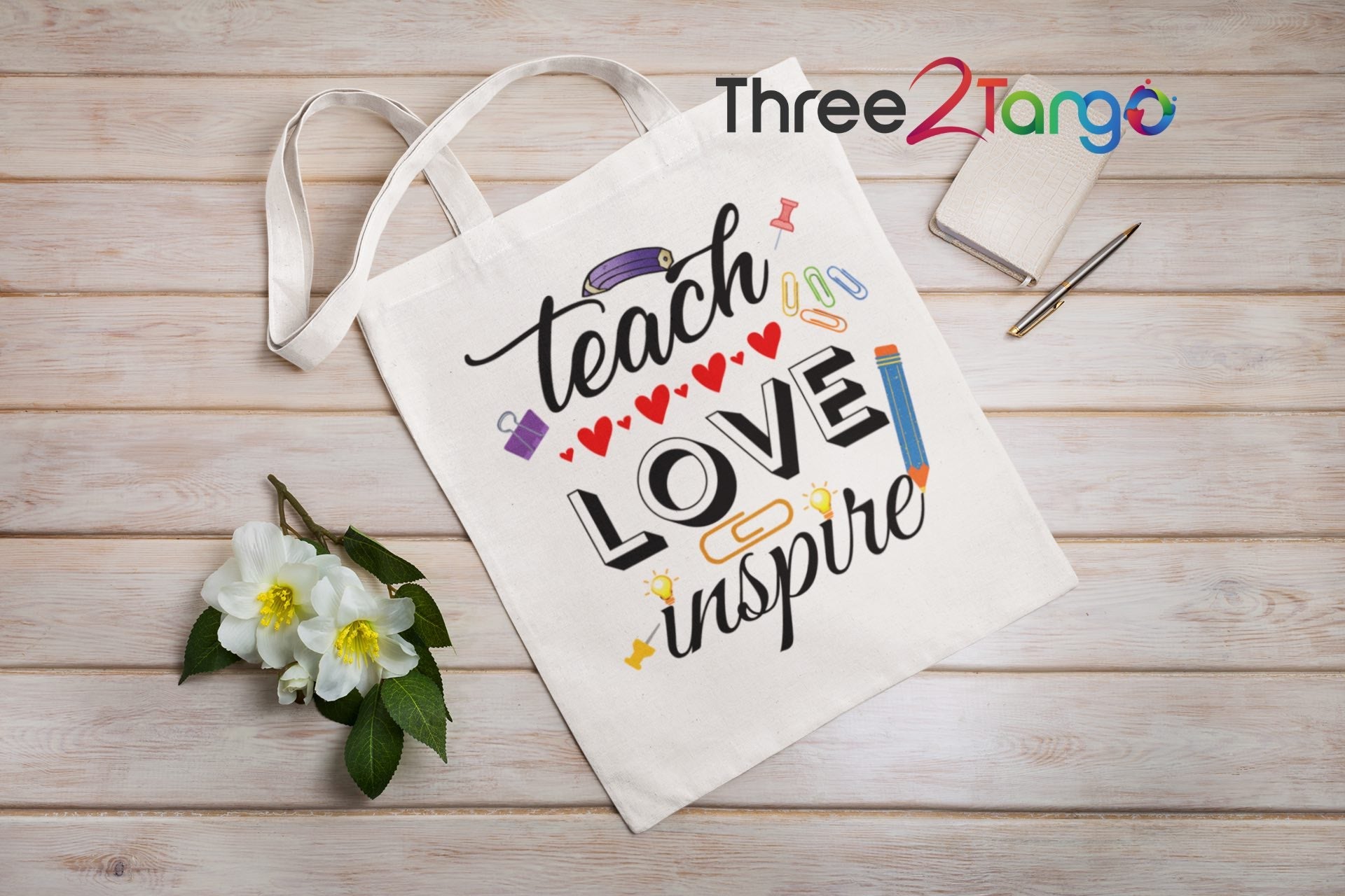 Teacher gifts store tote bags