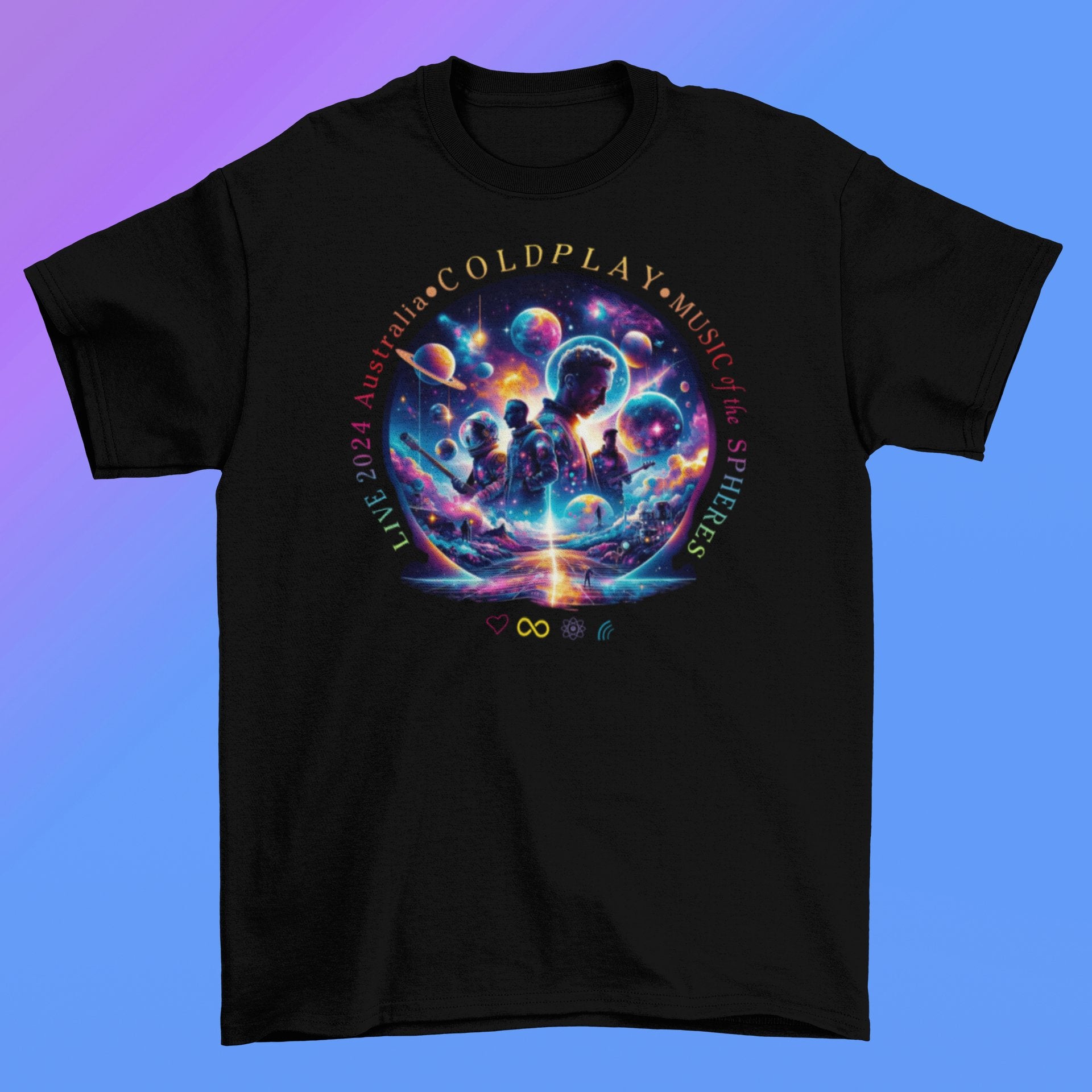 Coldplay tour t shirt hotsell