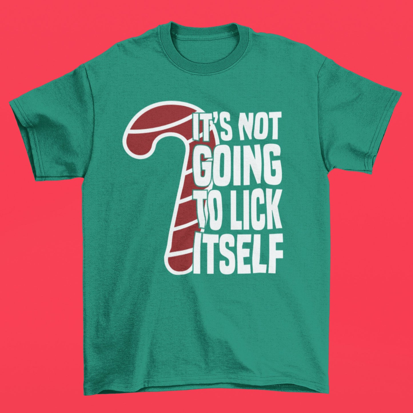 Funny Christmas T-shirt - Candy Cane - Three2Tango Tee's