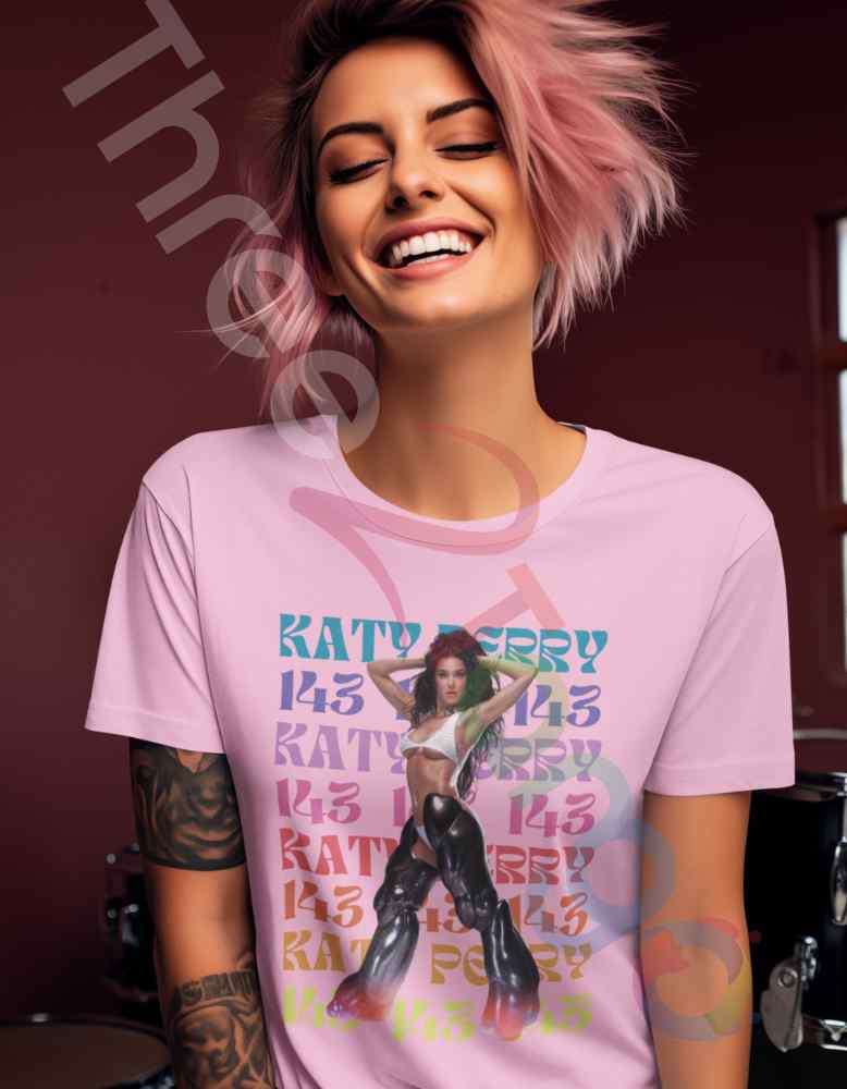 Katy Perry 2025 Australia T-Shirt Merch | 134 Retro Vibes Tee - Three2Tango Tee's