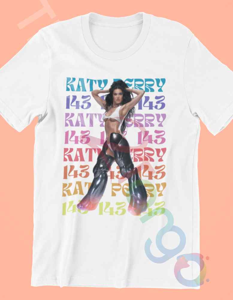 Katy Perry 2025 Australia T-Shirt Merch | 134 Retro Vibes Tee - Three2Tango Tee's