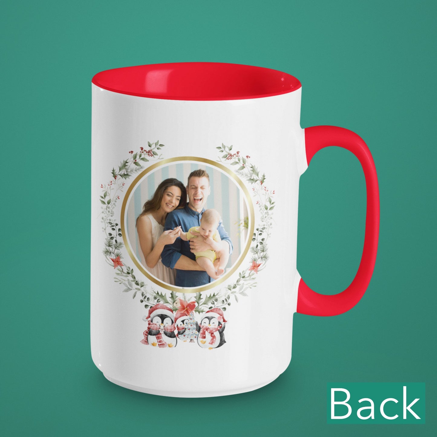 Personalized First Christmas Together Mug – Custom Family Name - Three2Tango Tee's