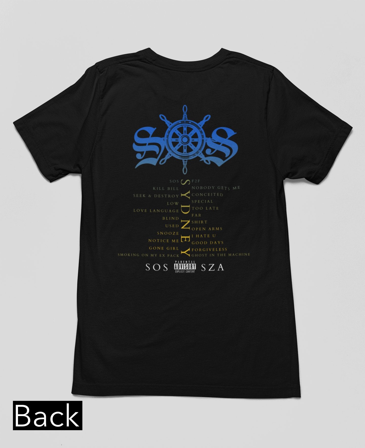 SZA Australia Tour 2024 Tshirt Merch Three2Tango Tee's