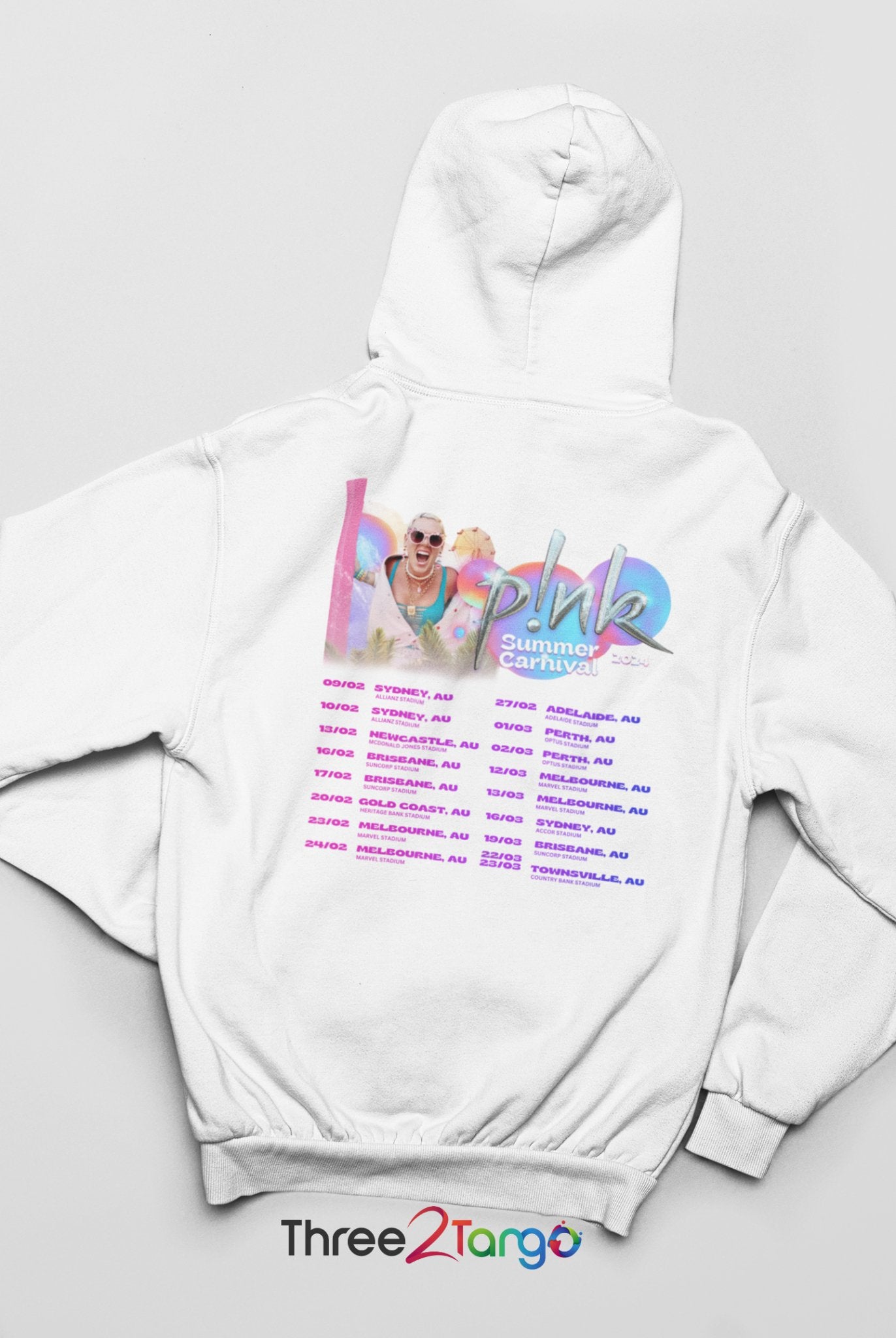 Pink Concert Hoodie Summer Carnival 2024 Australia Pink In The Cit   Pink Concert Hoodie Summer Carnival 2024 Australia Pink In The City 126077 