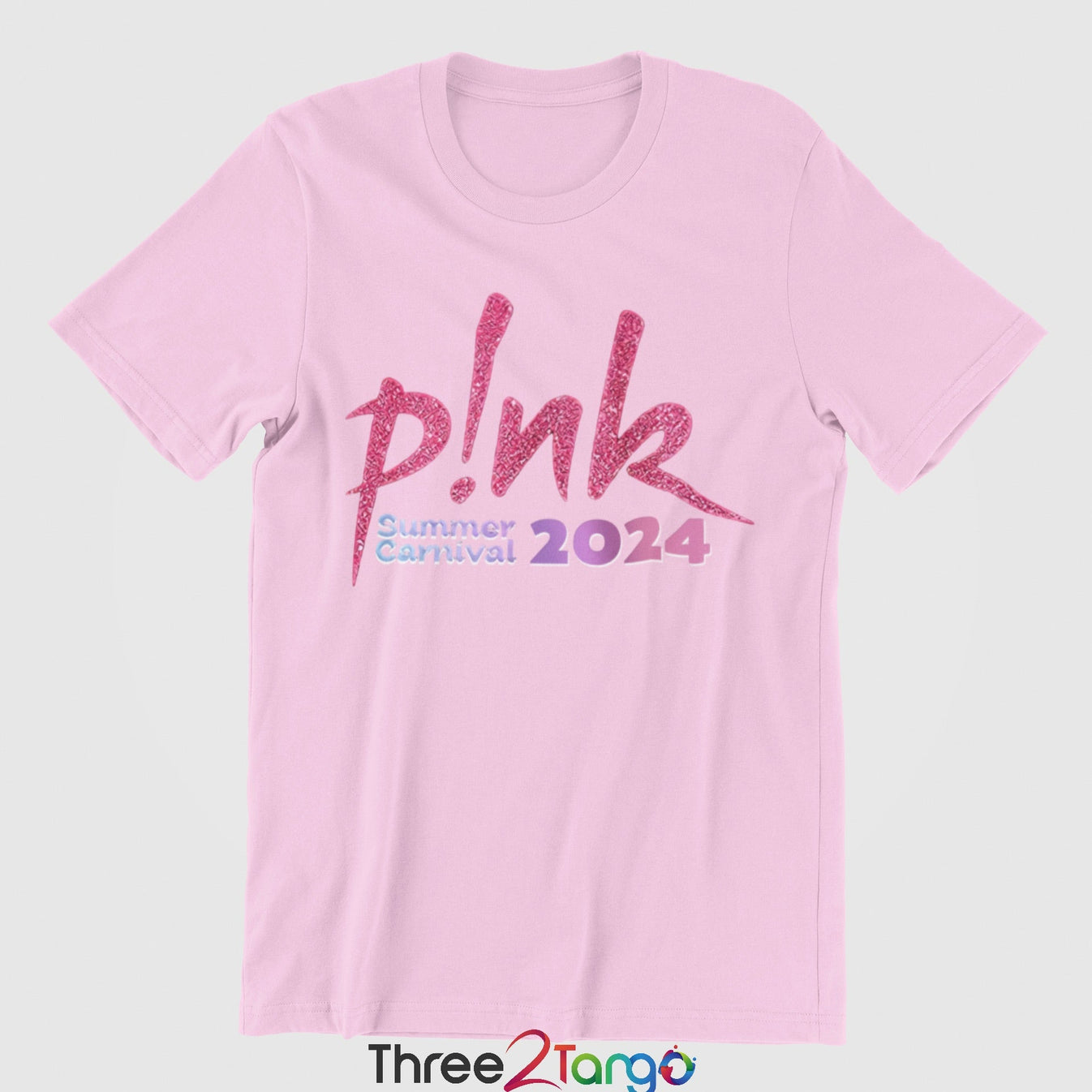 Pink Concert Tshirt Summer Carnival 2024 Australia Pink Tour