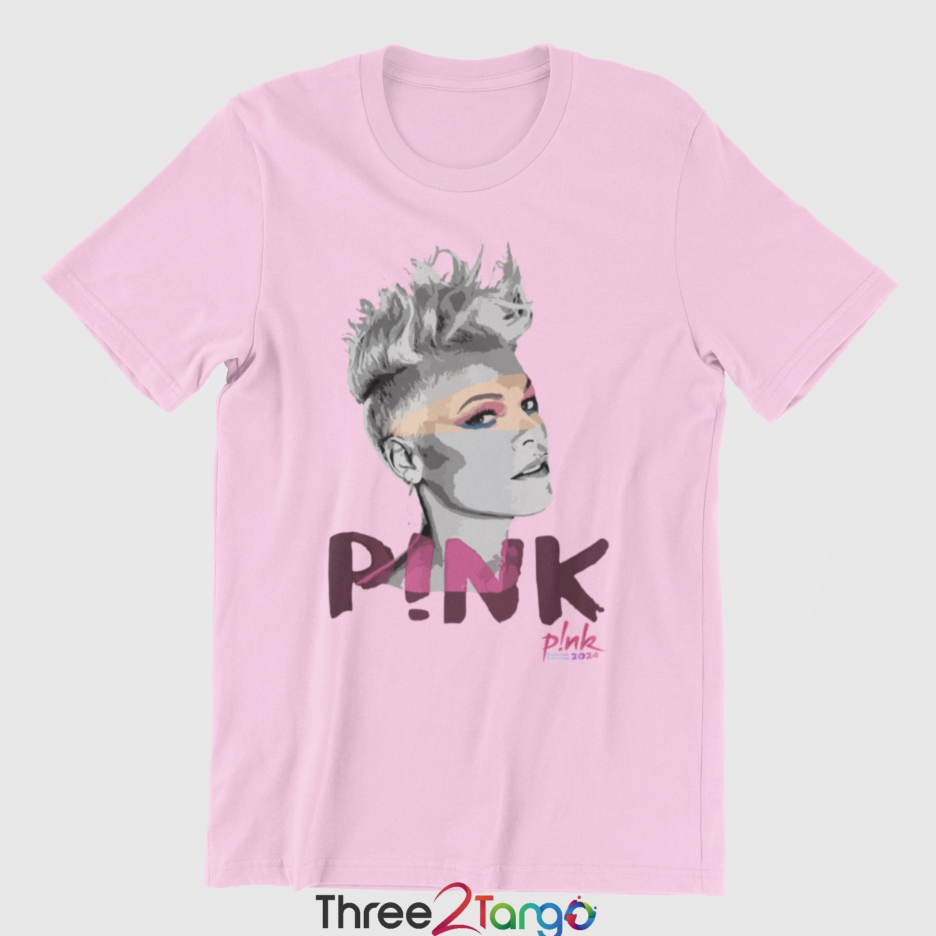 Pink Concert T Shirt Summer Carnival 2024 Australia Retro Pink   Pink Concert T Shirt Summer Carnival 2024 Australia Retro Pink 966305 