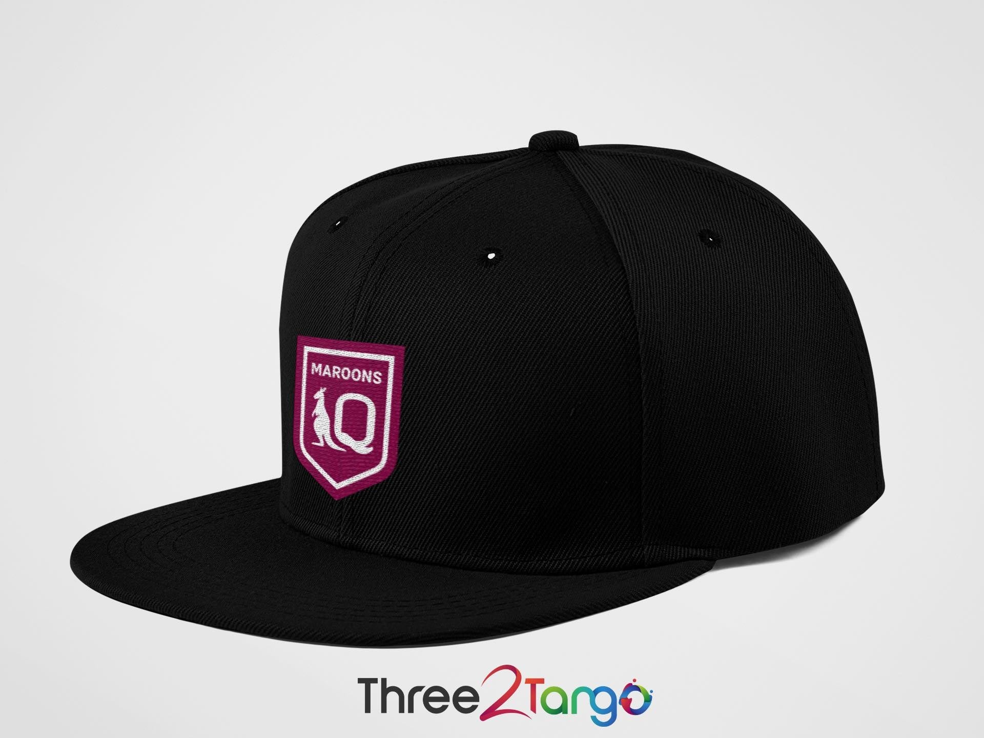 QLD Maroons NRL 2023 - Baseball Cap - Three2Tango Tee's