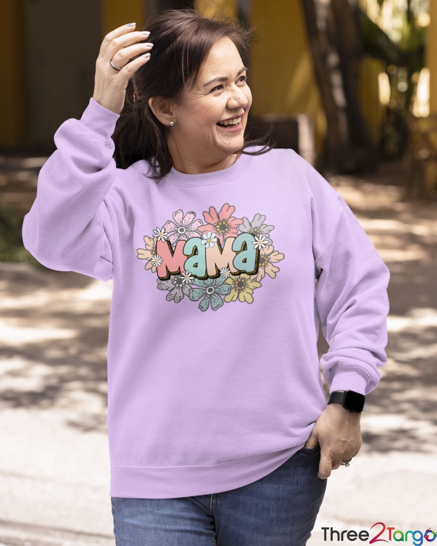 Retro Mama Sweatshirt and Hoodie| Mother's Day Pre-Order - Three2Tango Tee's