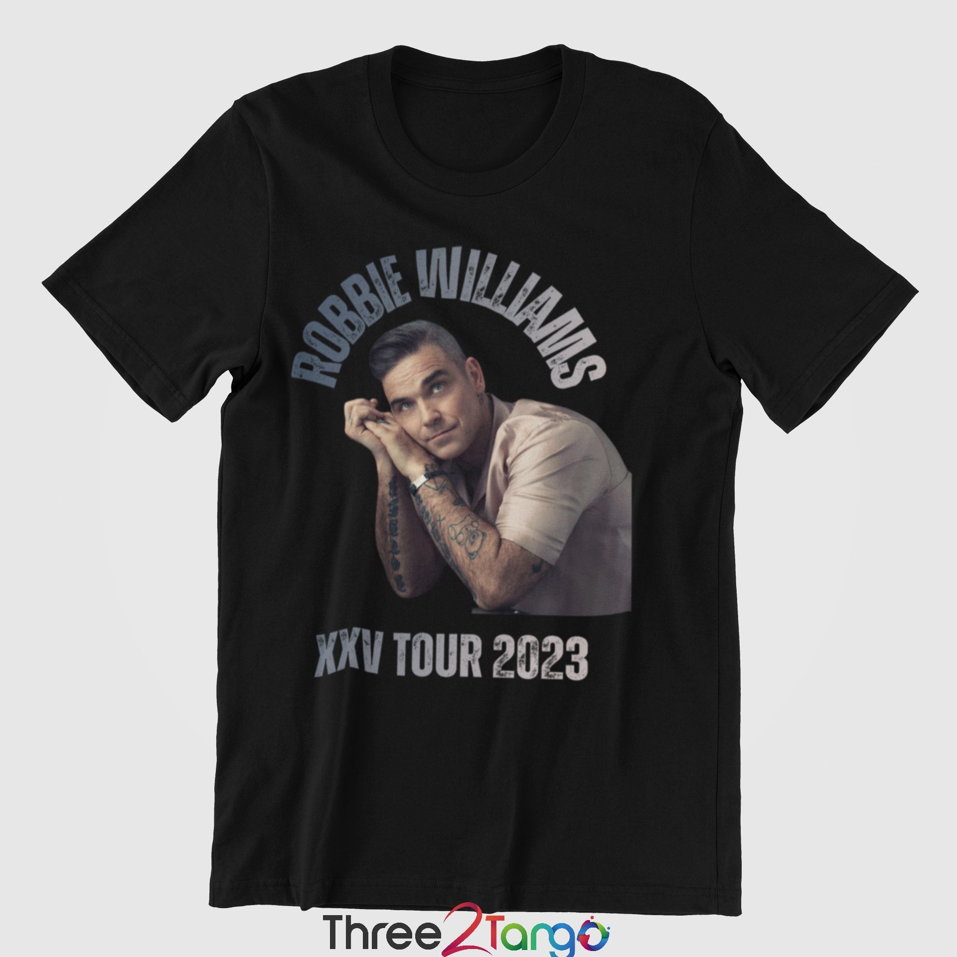 Robbie's Reflective - XXV Tour 2023 Tee T-Shirt - Three2Tango Tee's